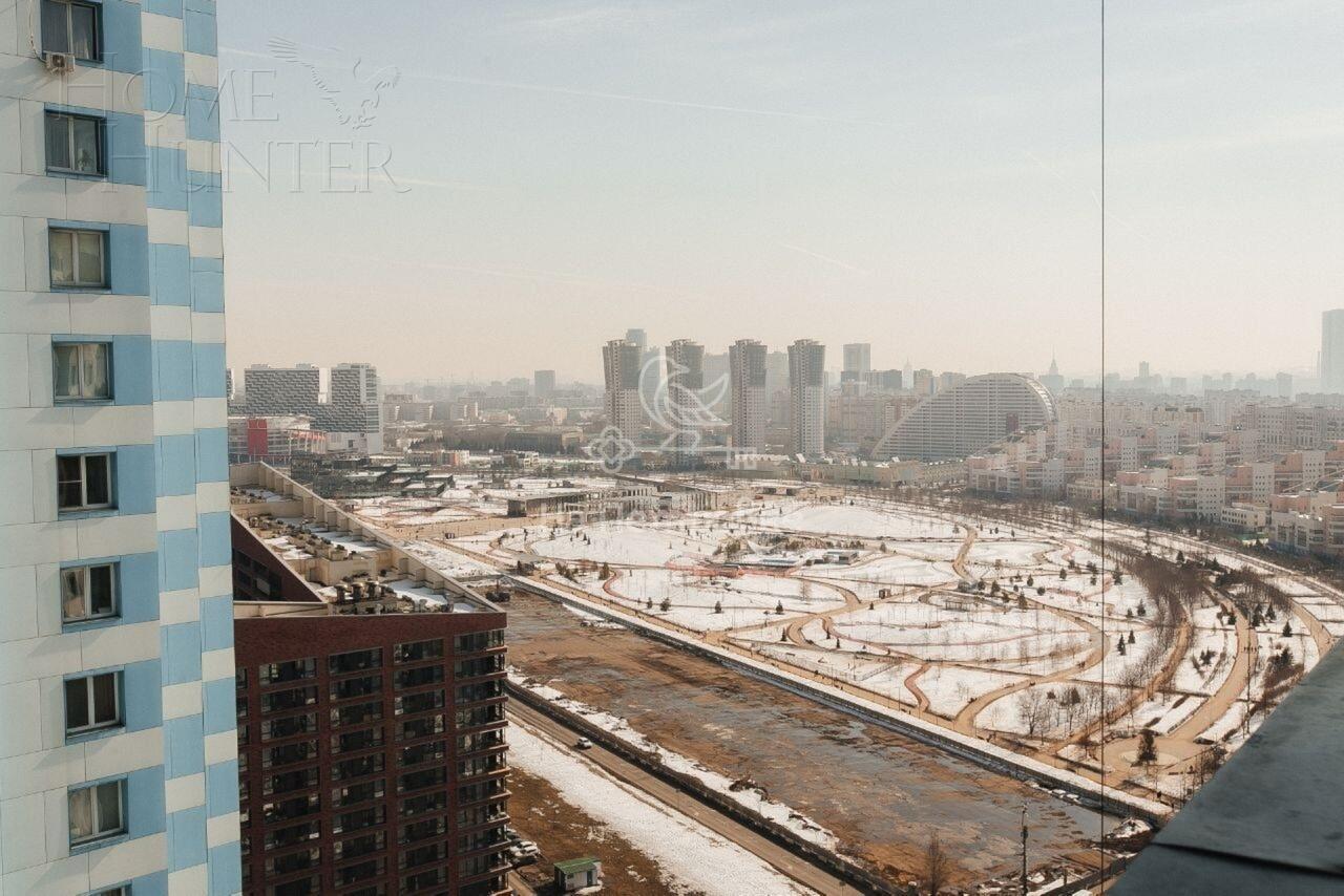 2-КОМН. КВАРТИРА С ОТДЕЛКОЙ 87 М² НА 21 ЭТАЖЕ