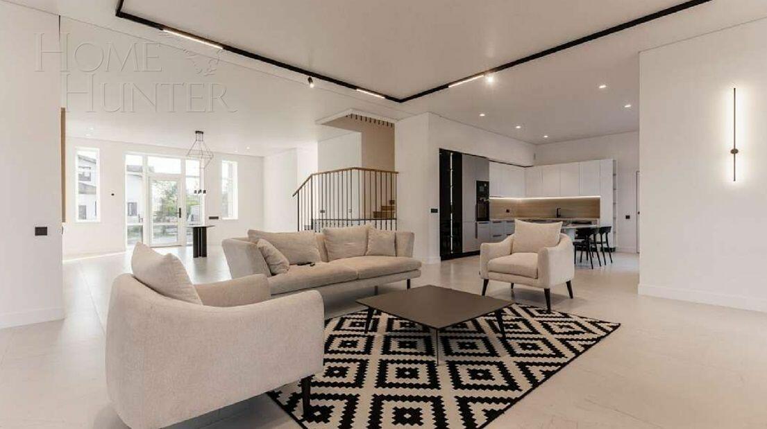 2-этажный коттедж 500 м² с отделкой