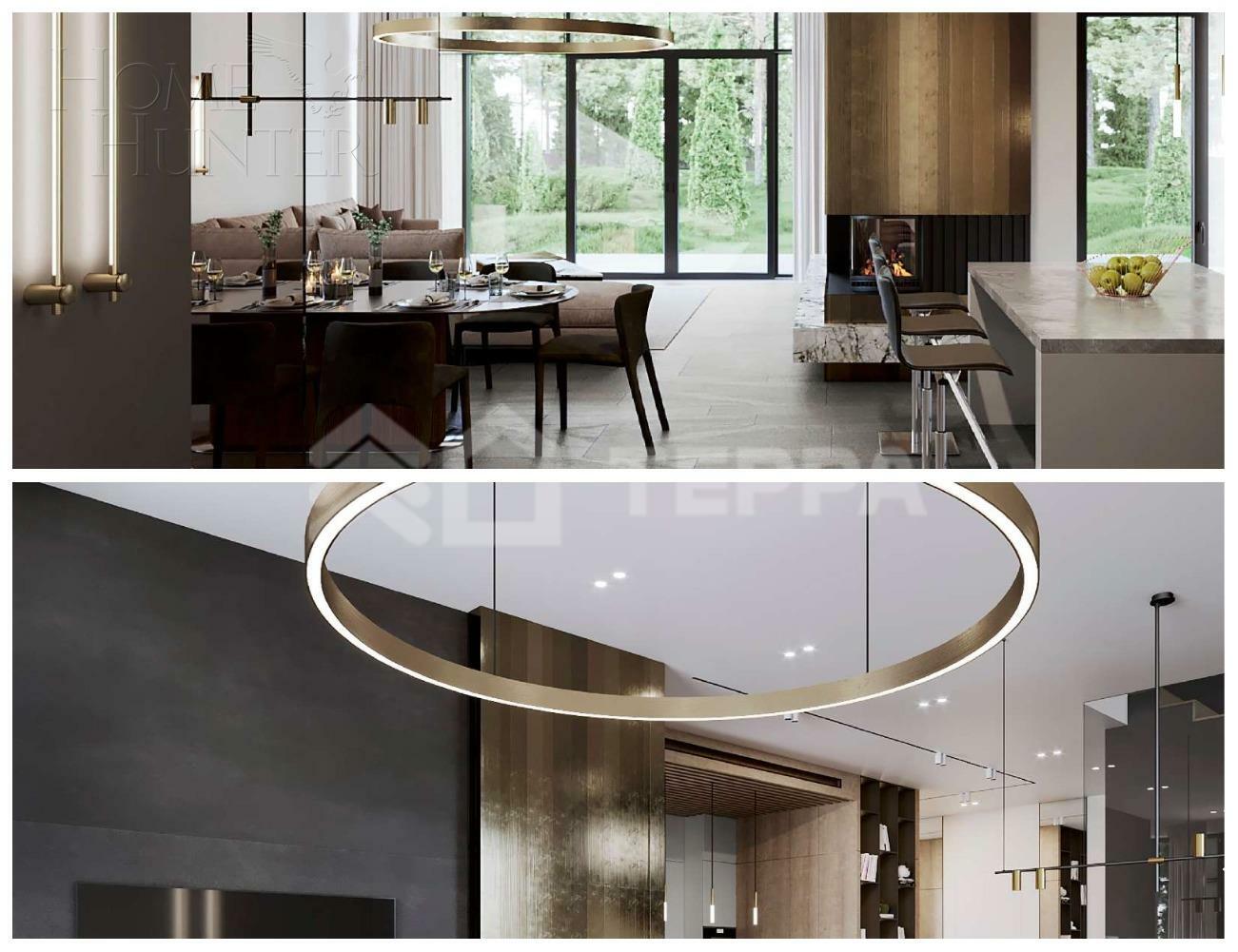 2-этажный коттедж 380 м² без отделки