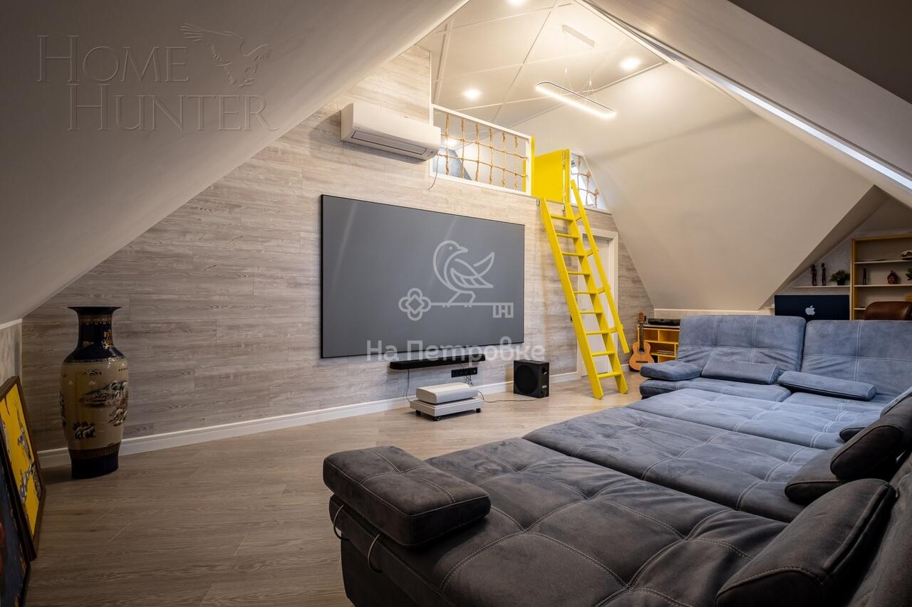 3-этажный коттедж 535 м² с отделкой