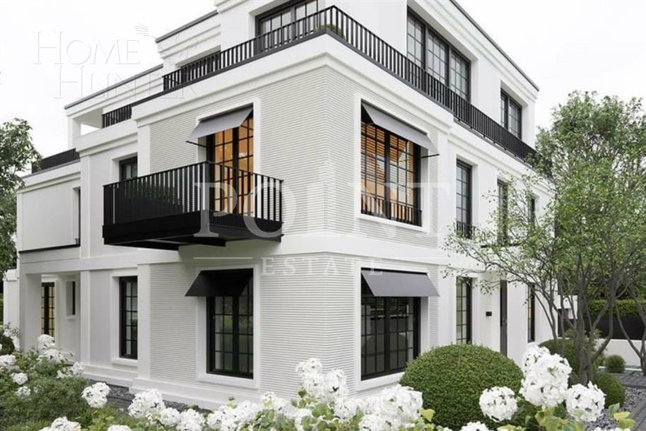 3-этажный коттедж 650 м² без отделки