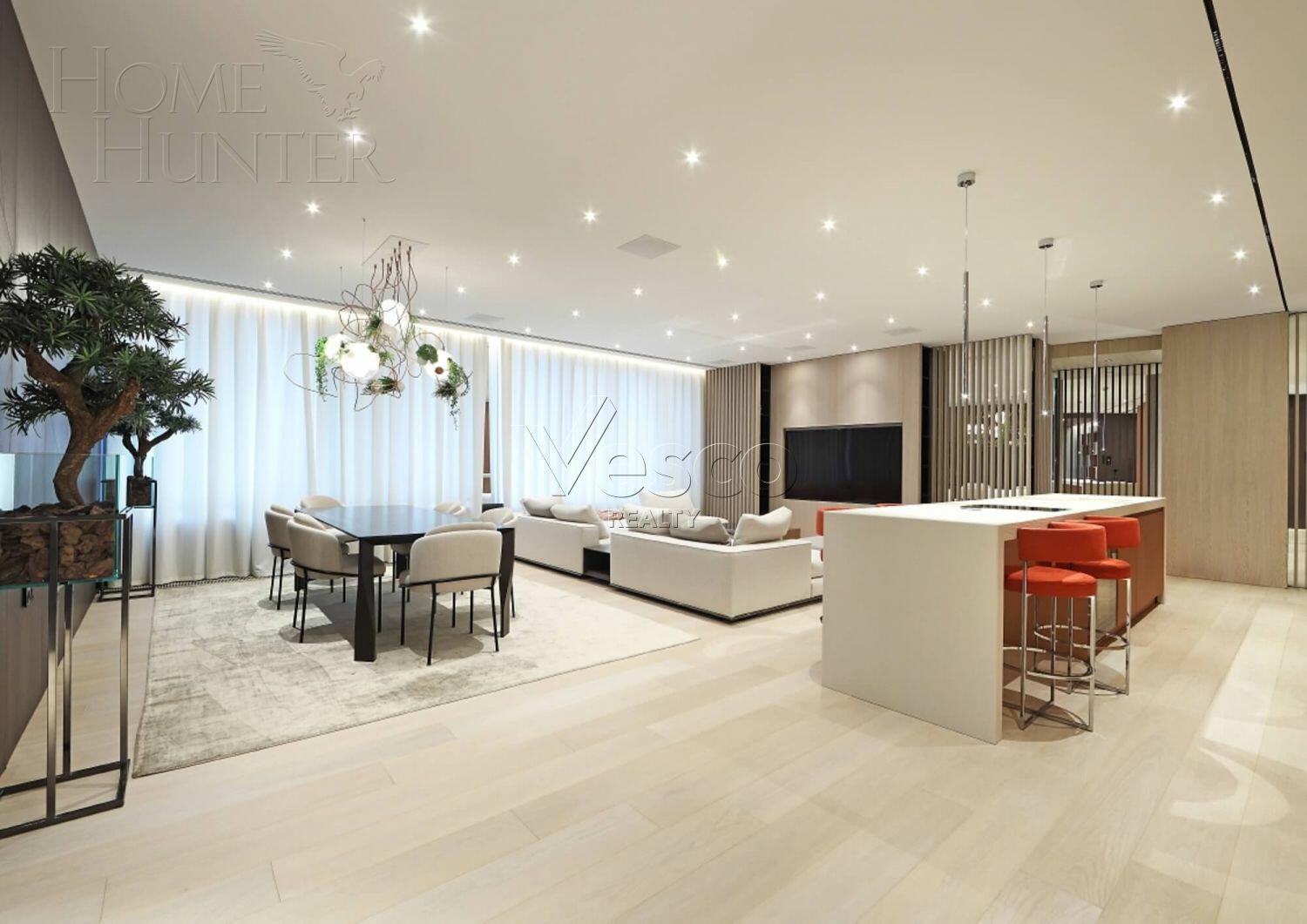 4-КОМН. КВАРТИРА С ОТДЕЛКОЙ 256 М² НА 5 ЭТАЖЕ