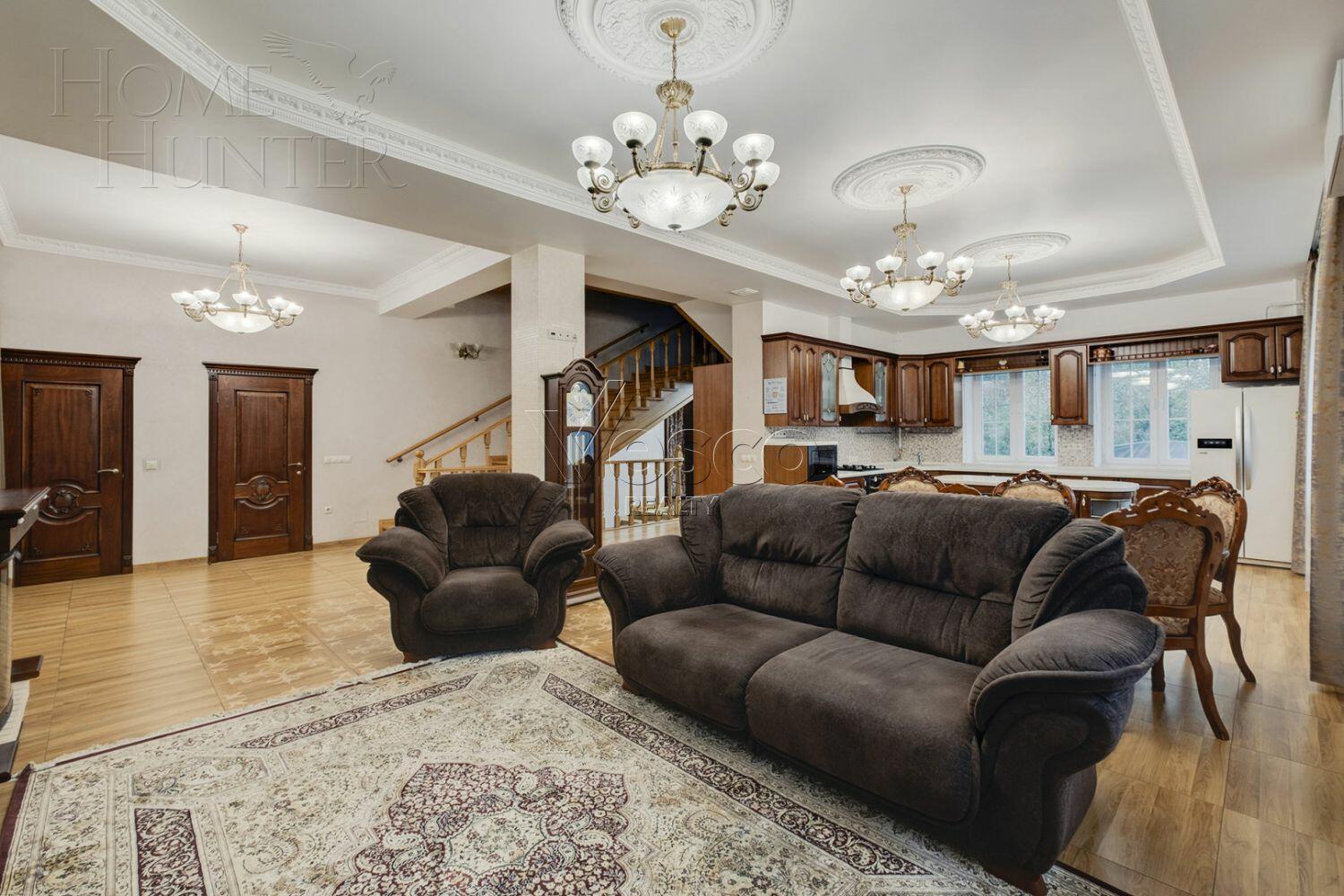 2-этажный коттедж 489 м² с отделкой