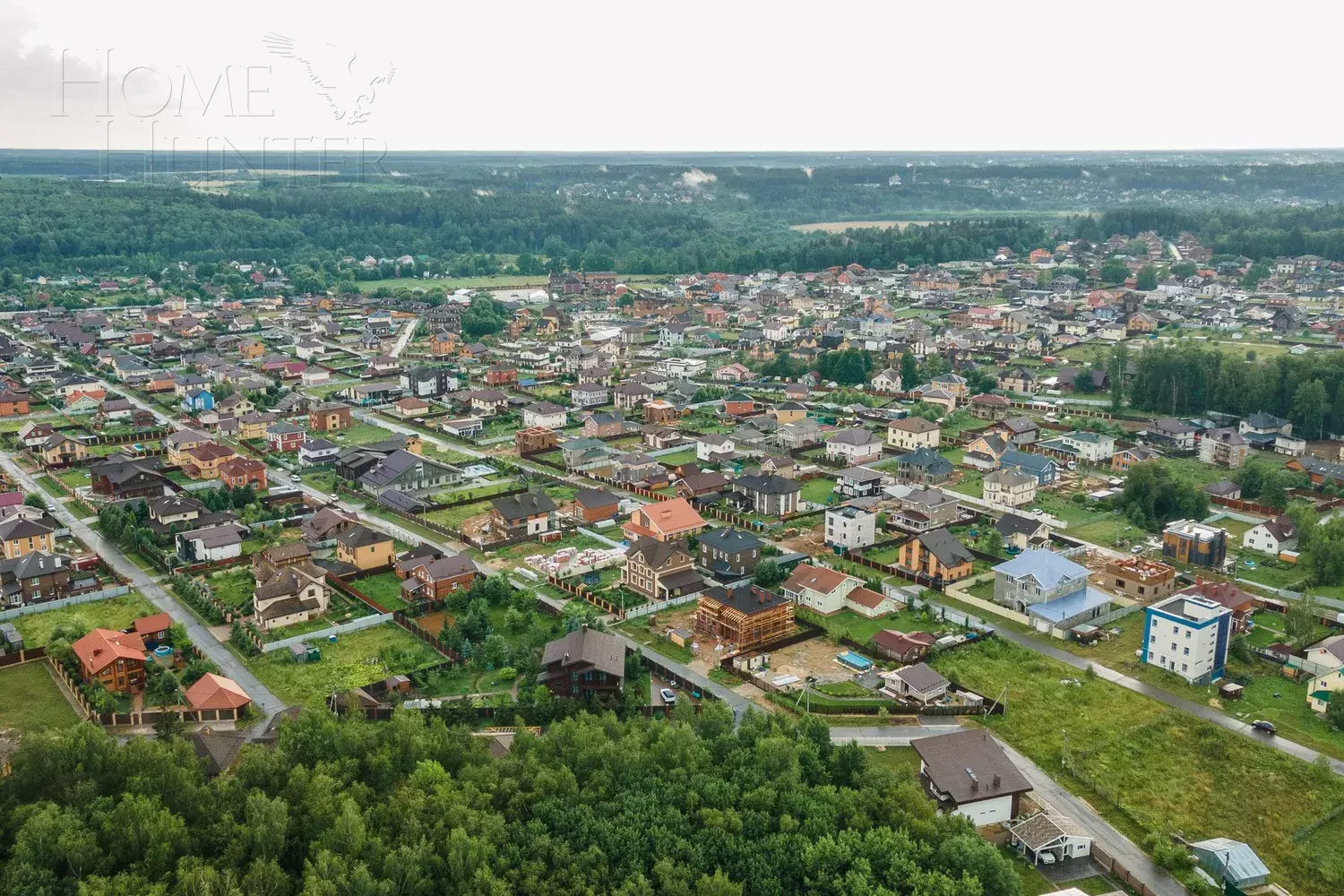 2-этажный коттедж 457 м² без отделки