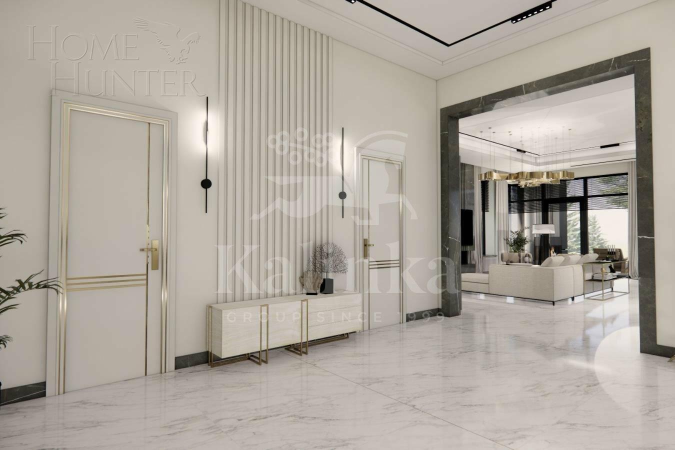 2-этажный коттедж 500 м² без отделки