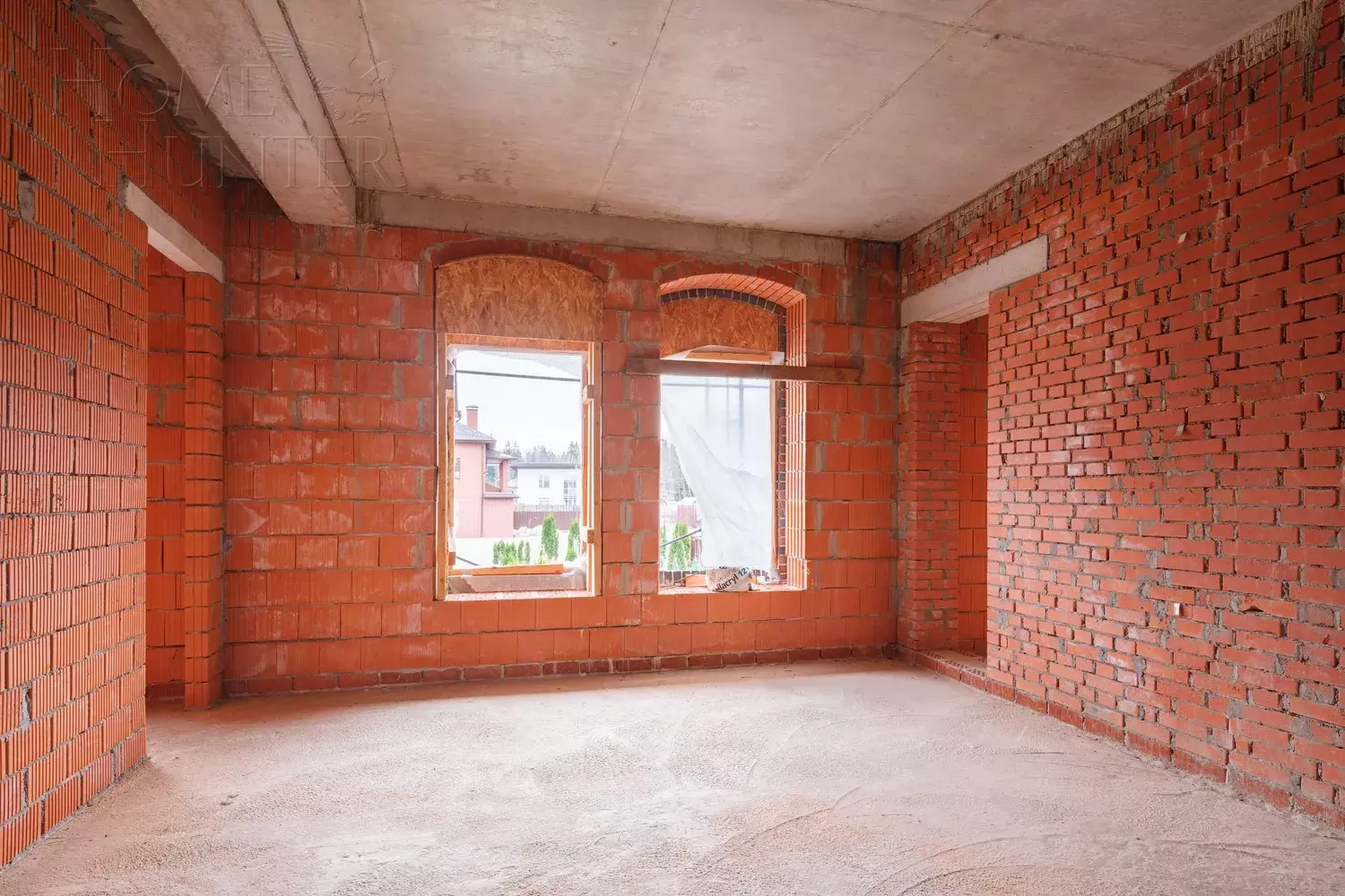 2-этажный коттедж 457 м² без отделки
