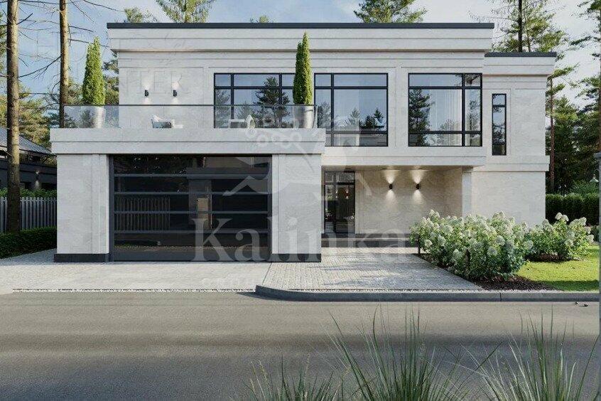 2-этажный коттедж 520 м² без отделки