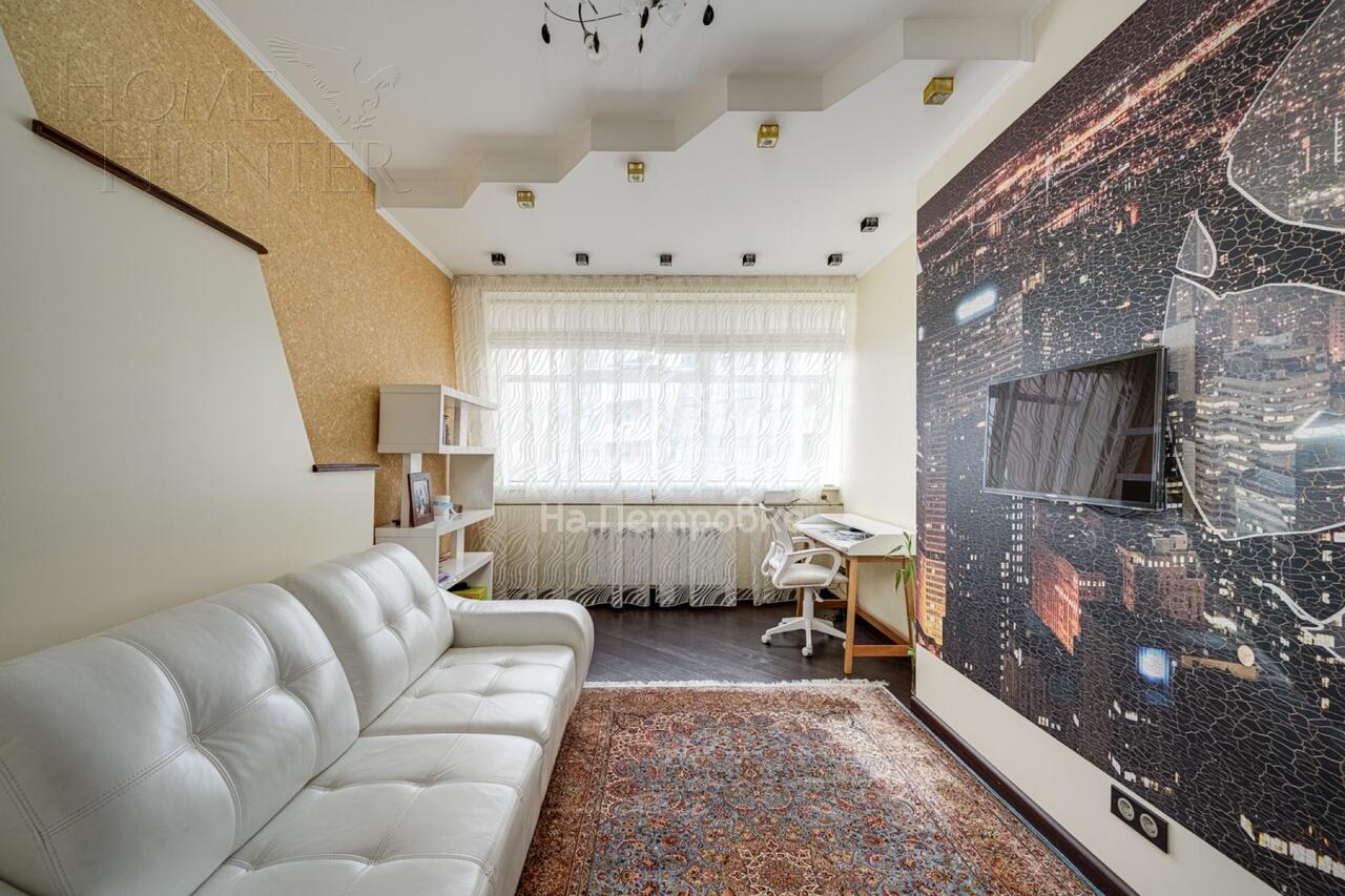 3-КОМН. КВАРТИРА С ОТДЕЛКОЙ 106.9 М² НА 12 ЭТАЖЕ