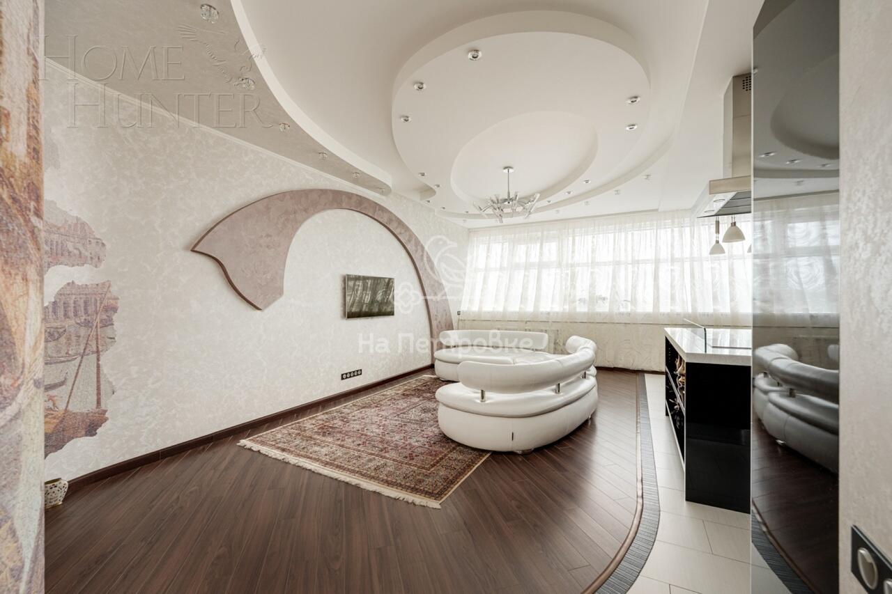 3-КОМН. КВАРТИРА С ОТДЕЛКОЙ 106.9 М² НА 12 ЭТАЖЕ