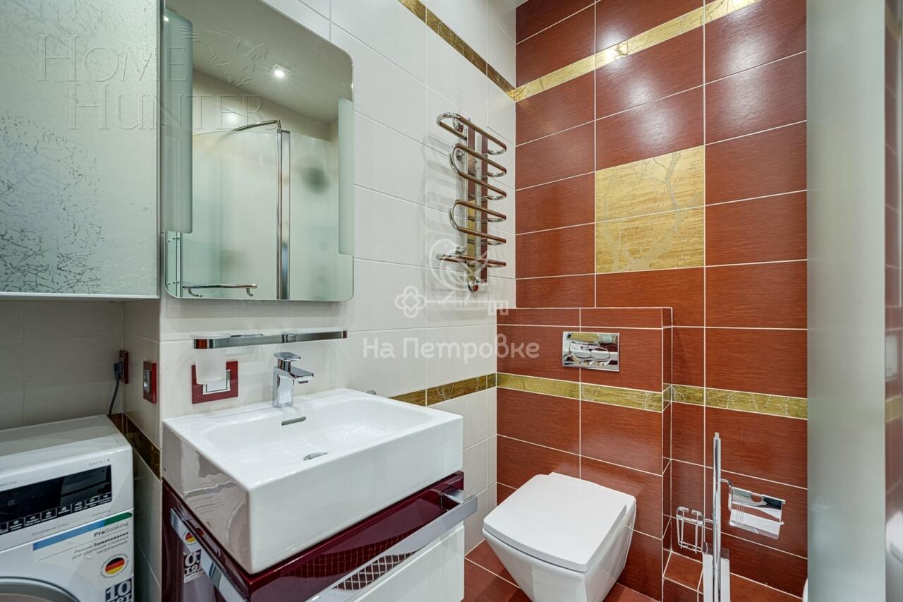 3-КОМН. КВАРТИРА С ОТДЕЛКОЙ 106.9 М² НА 12 ЭТАЖЕ