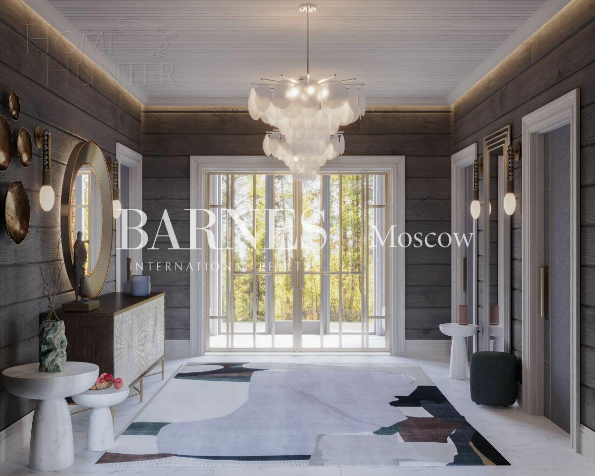 2-этажный коттедж 450 м² с отделкой