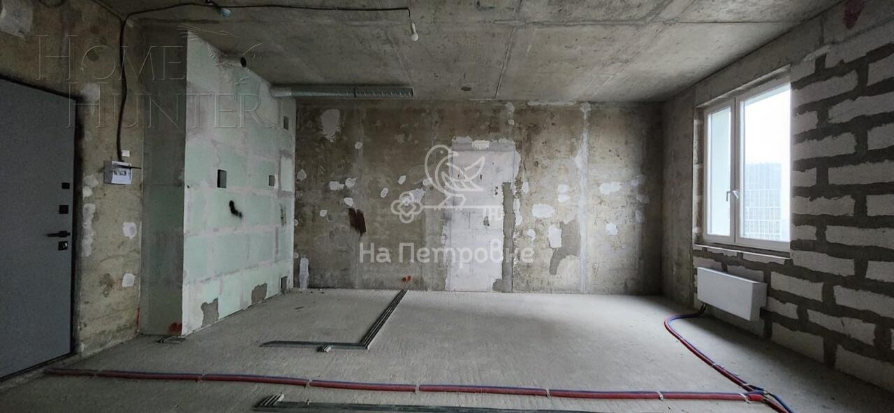 1-КОМН. КВАРТИРА БЕЗ ОТДЕЛКИ 39 М² НА 17 ЭТАЖЕ