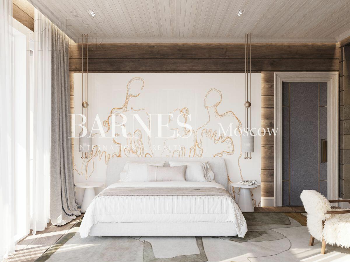 2-этажный коттедж 450 м² с отделкой