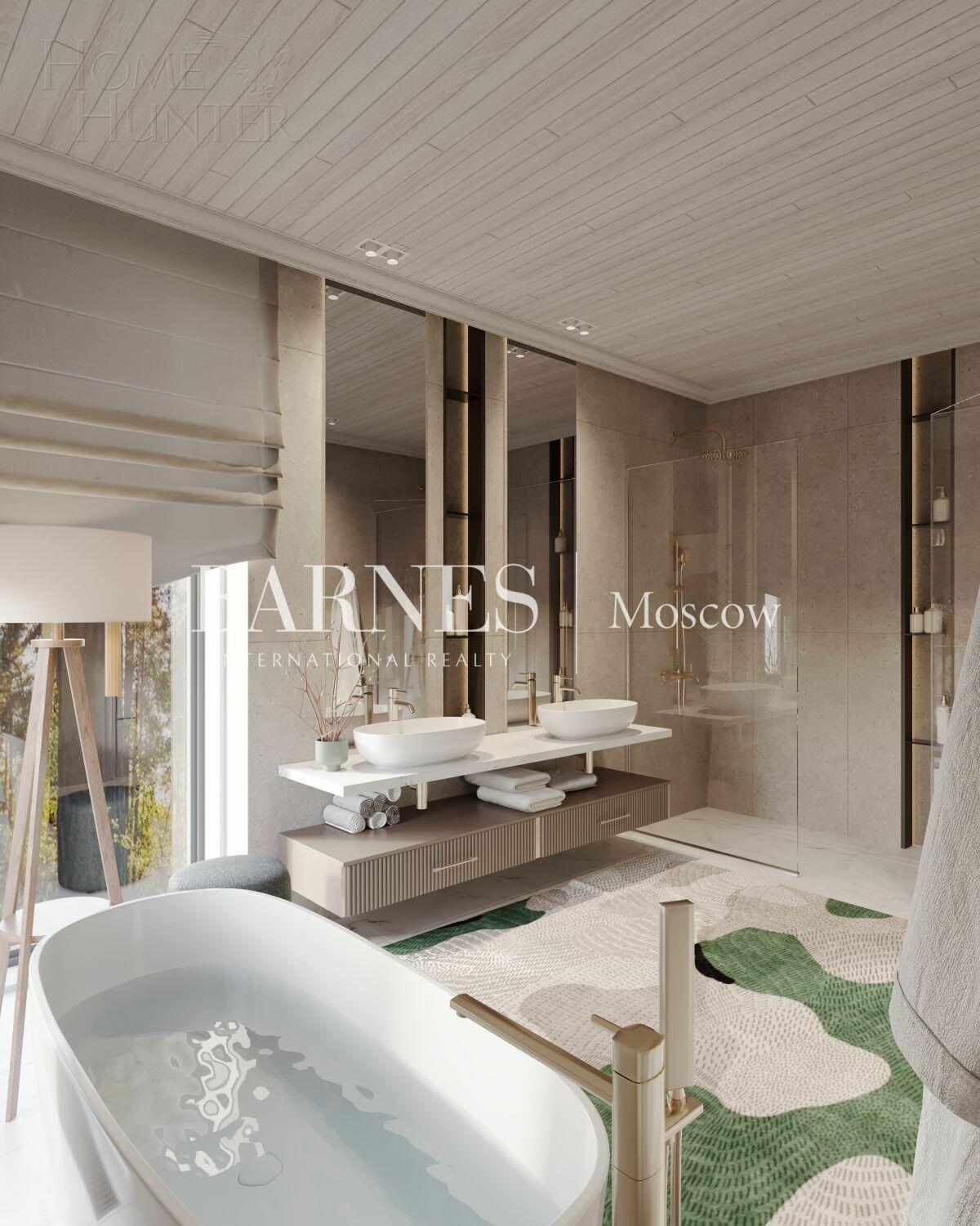 2-этажный коттедж 450 м² с отделкой