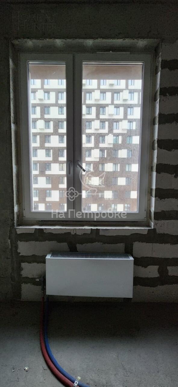 1-КОМН. КВАРТИРА БЕЗ ОТДЕЛКИ 39 М² НА 17 ЭТАЖЕ