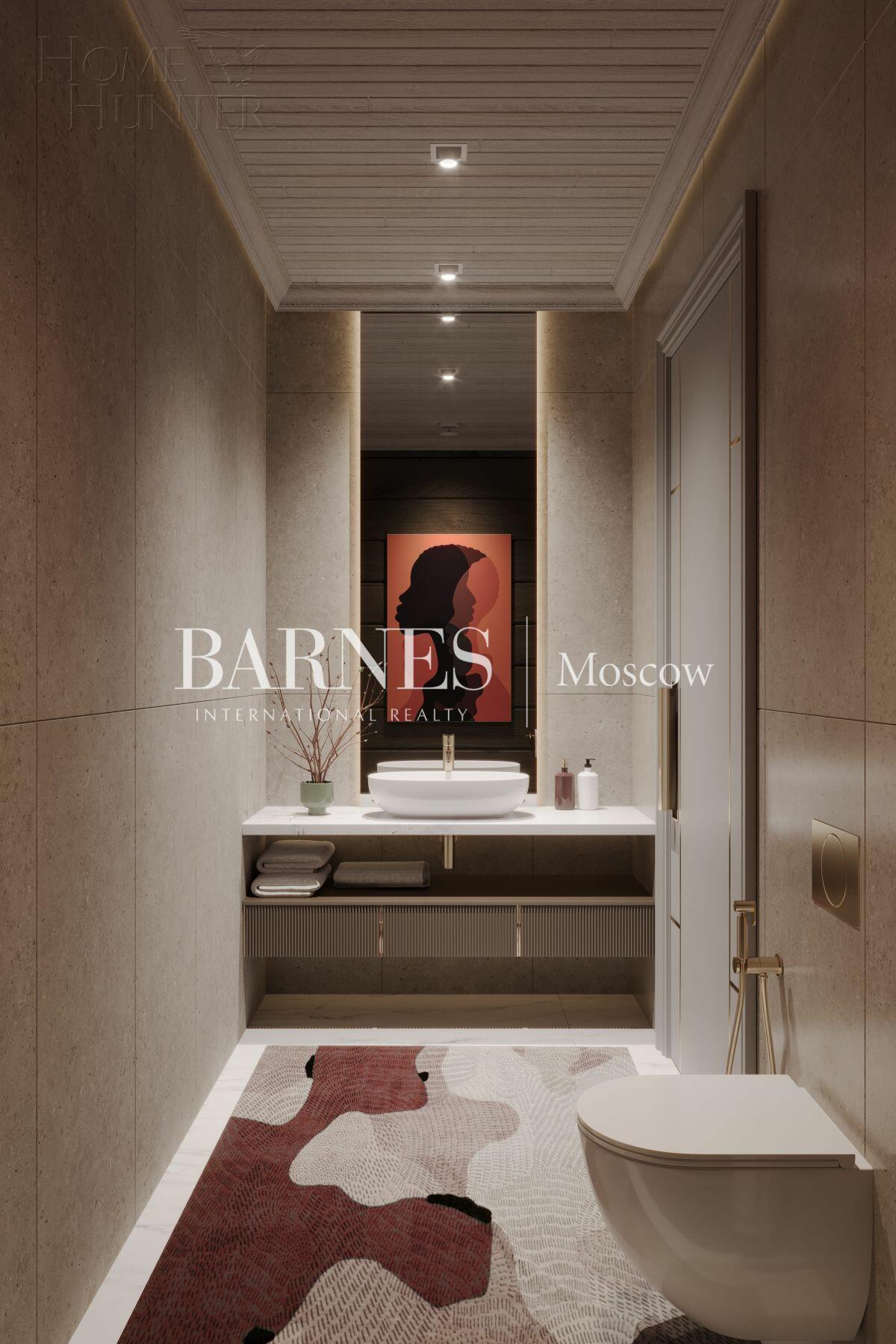 2-этажный коттедж 450 м² с отделкой