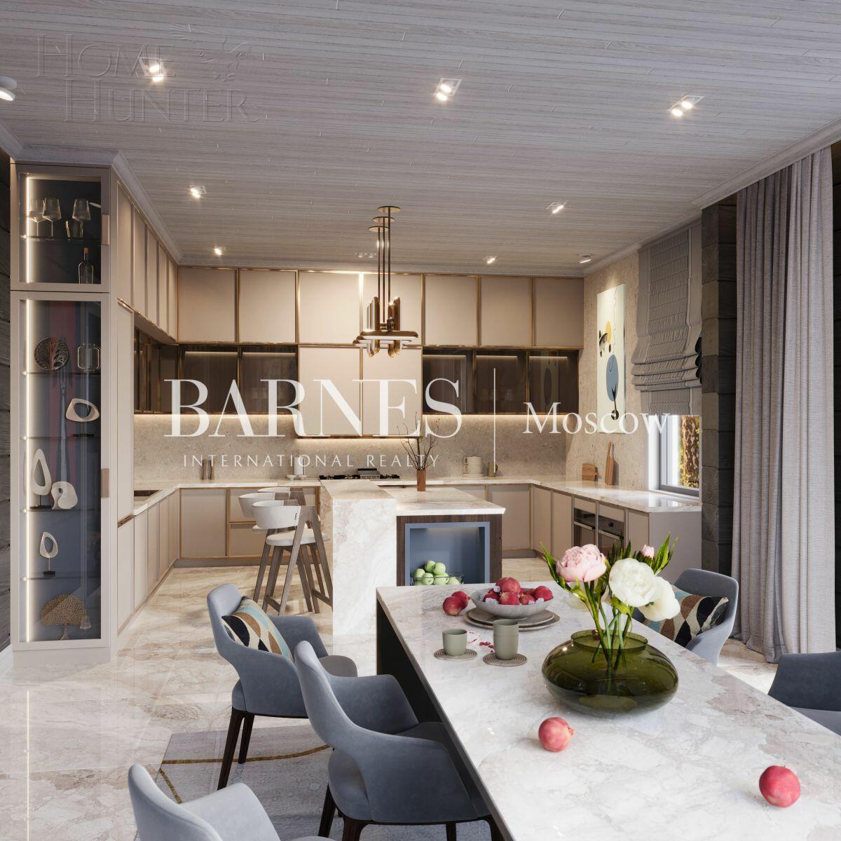 2-этажный коттедж 450 м² с отделкой