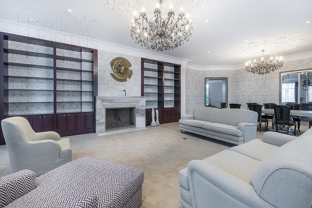 2-этажный коттедж 737 м² с отделкой