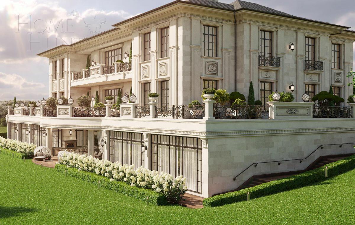 2-этажный коттедж 3 600 м² без отделки