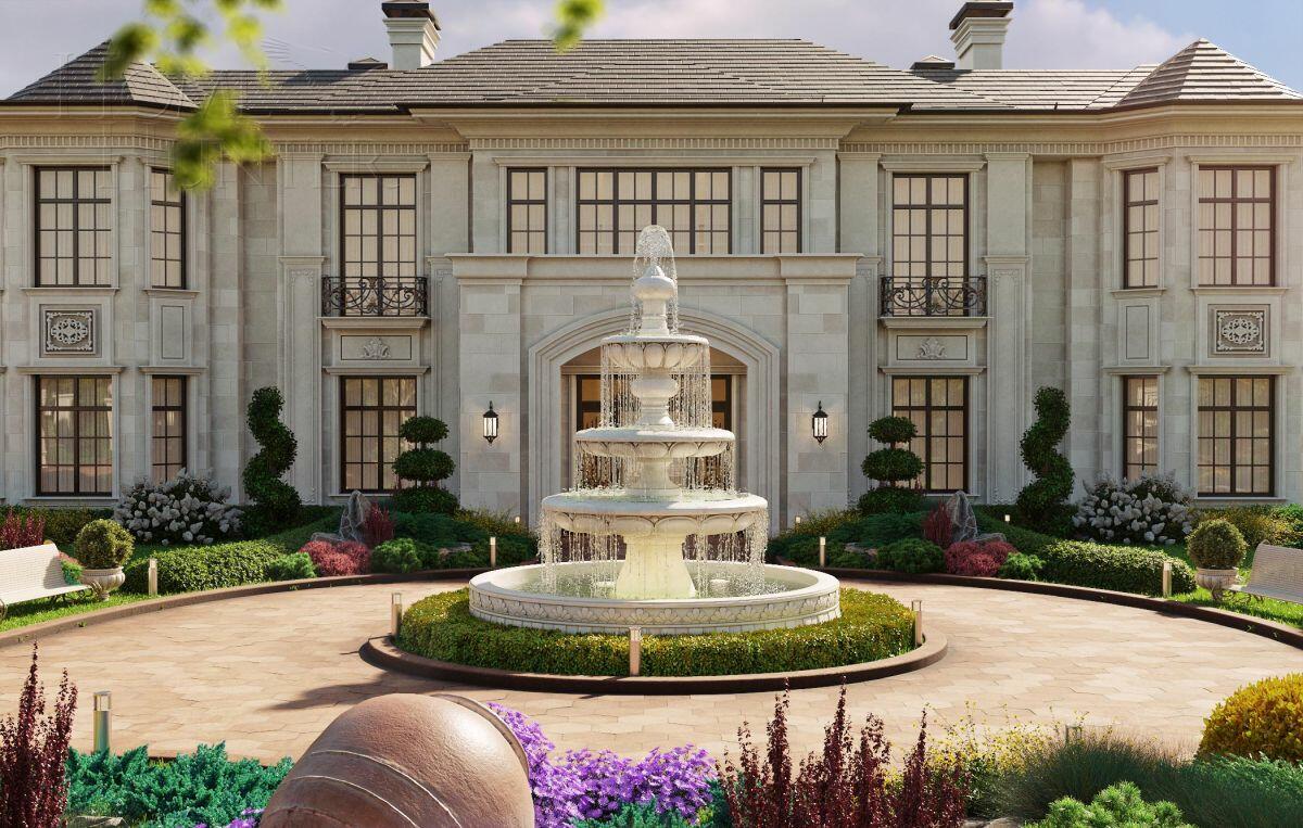 2-этажный коттедж 3 600 м² без отделки