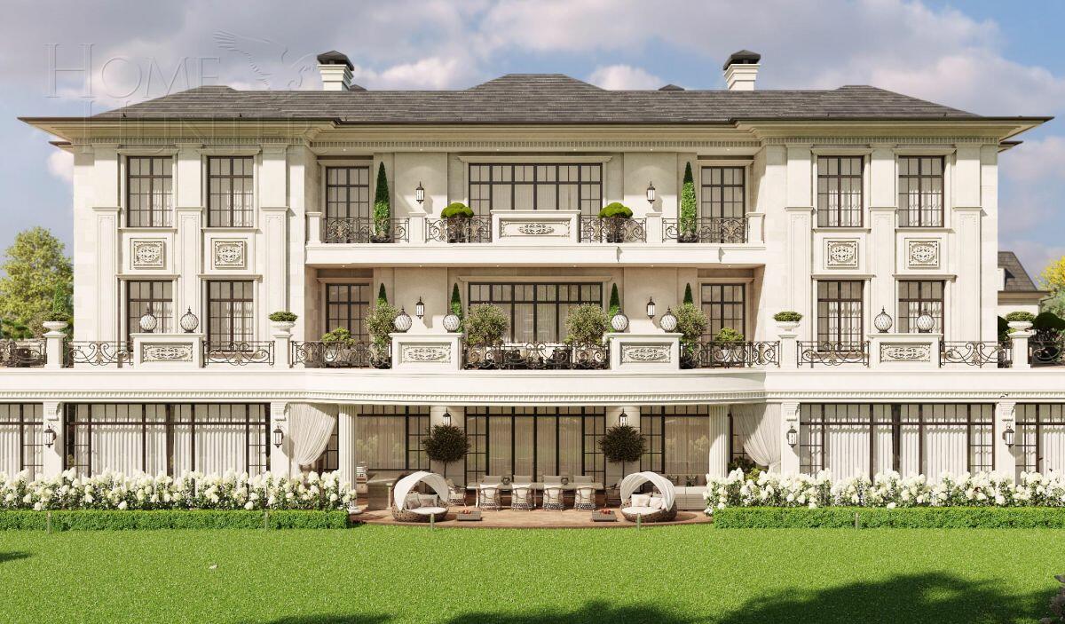 2-этажный коттедж 3 600 м² без отделки