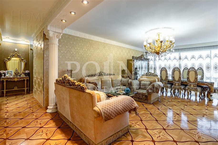 4-КОМН. КВАРТИРА С ОТДЕЛКОЙ 170 М² НА 25 ЭТАЖЕ