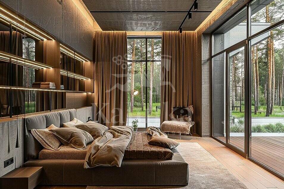 2-этажный коттедж 730 м² без отделки