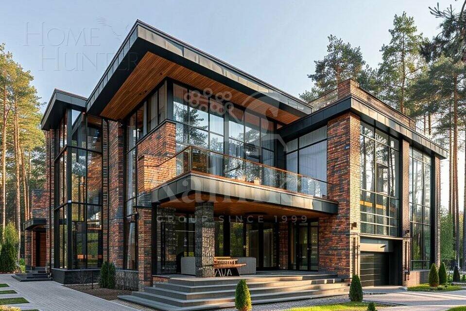 2-этажный коттедж 730 м² без отделки