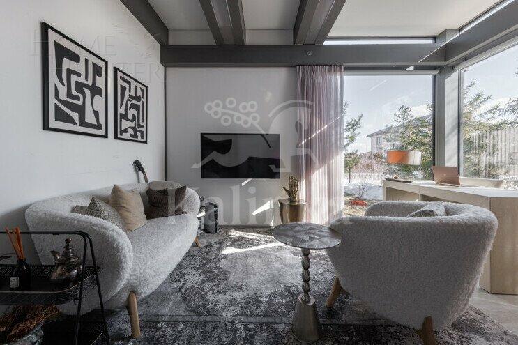 2-этажный коттедж 420 м² с отделкой