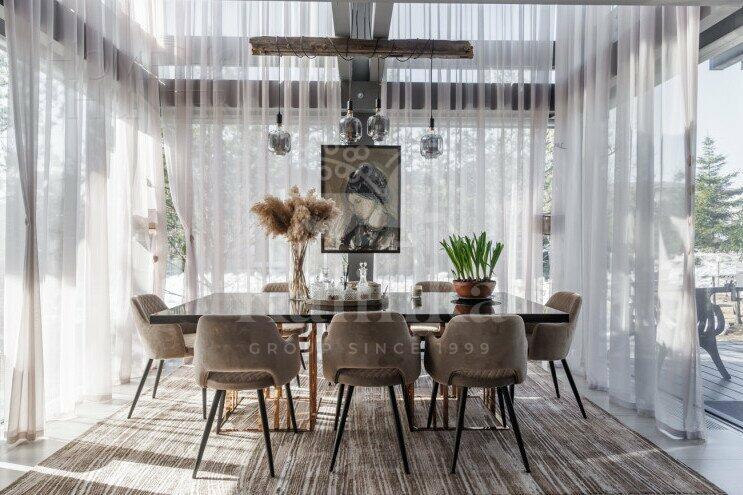 2-этажный коттедж 420 м² с отделкой