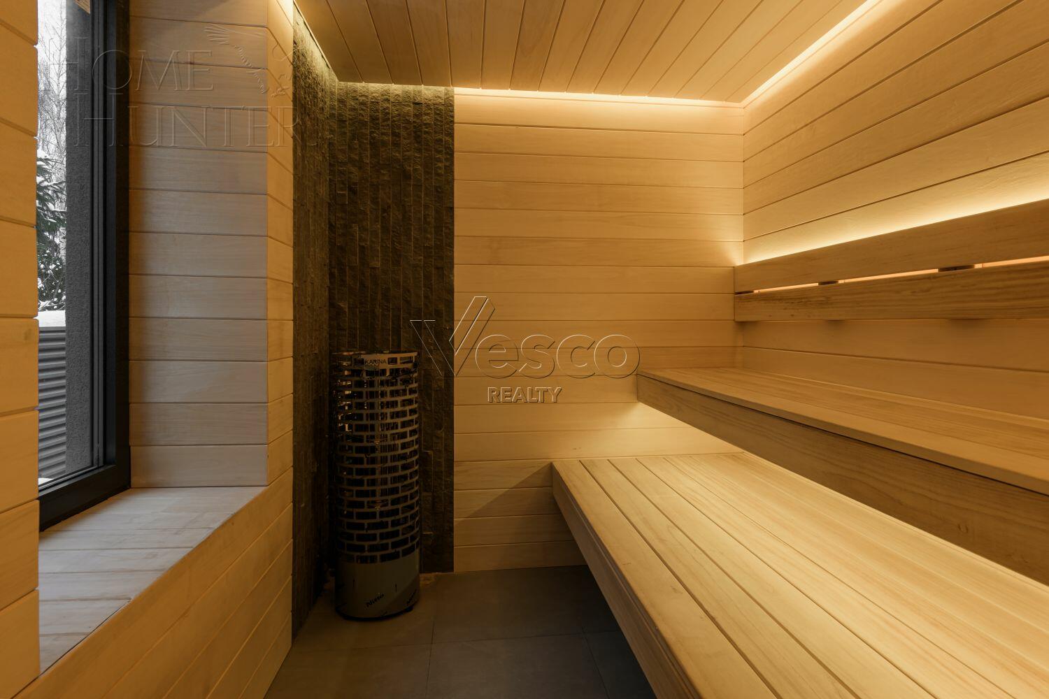 2-этажный коттедж 500 м² с отделкой