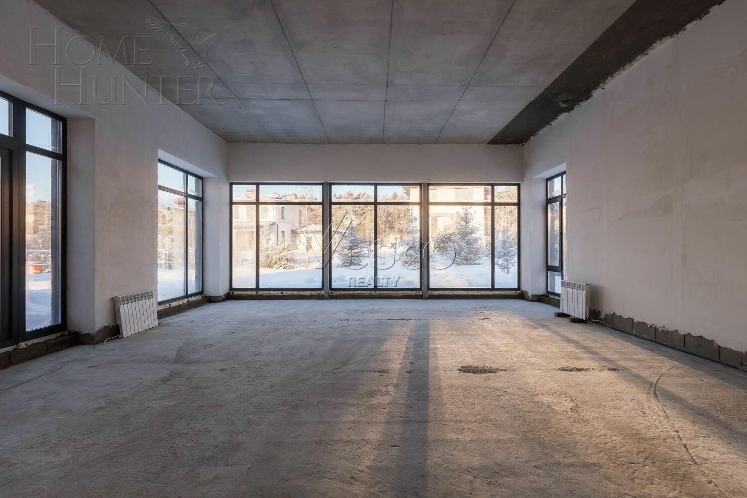 1-этажный коттедж 250 м² без отделки