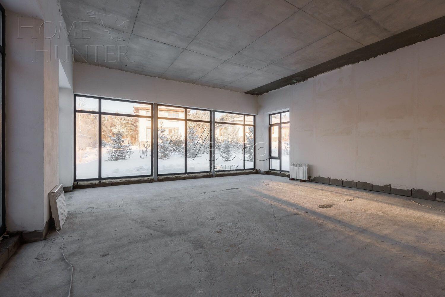 1-этажный коттедж 250 м² без отделки