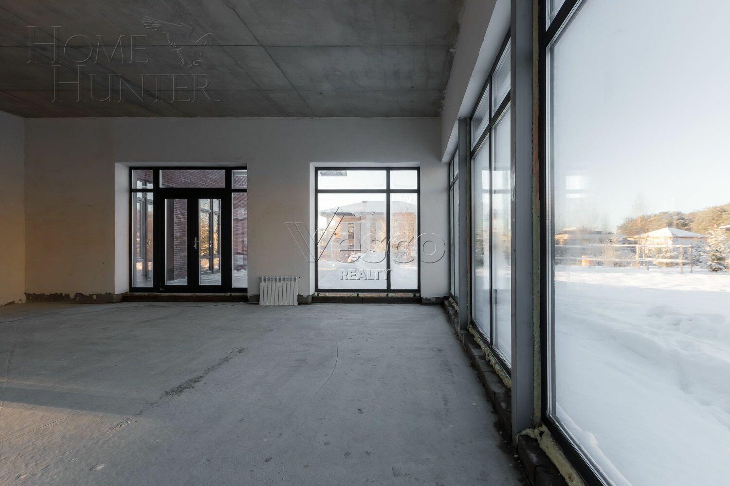 1-этажный коттедж 250 м² без отделки