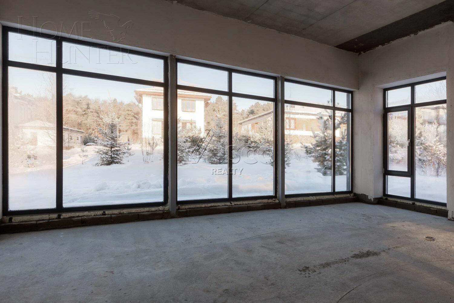 1-этажный коттедж 250 м² без отделки