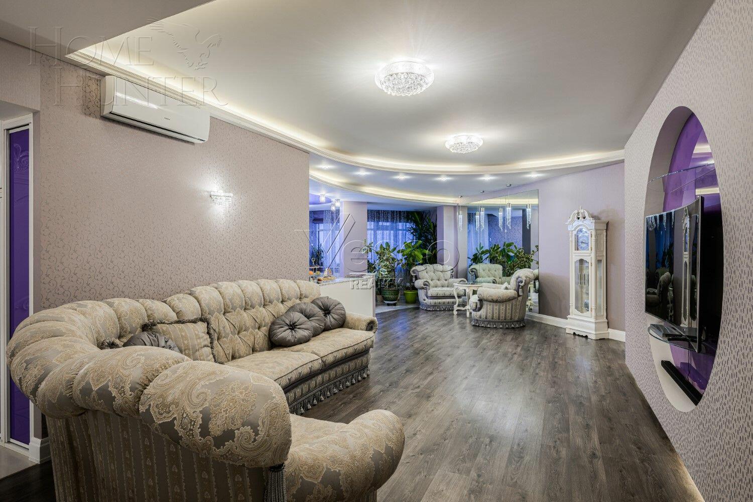 2-УРОВНЕВАЯ КВАРТИРА С ОТДЕЛКОЙ 350 М² НА 46 ЭТАЖЕ