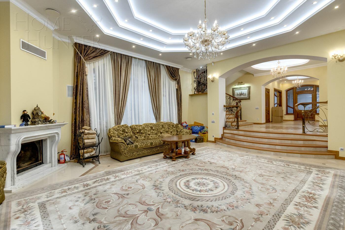 2-этажный коттедж 880 м² с отделкой
