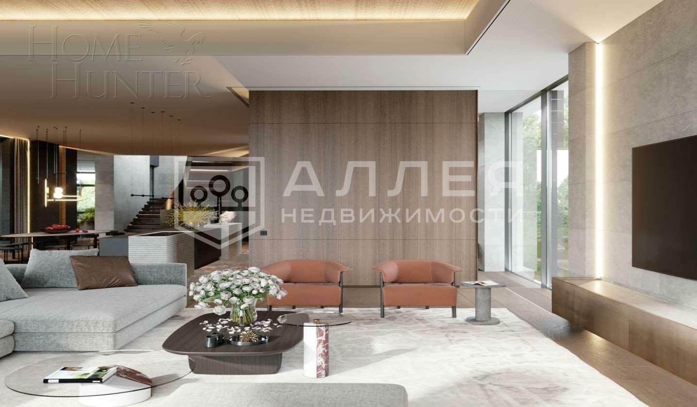 2-этажный коттедж 2 100 м² с отделкой