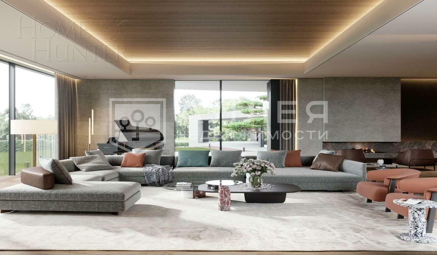 2-этажный коттедж 2 100 м² с отделкой