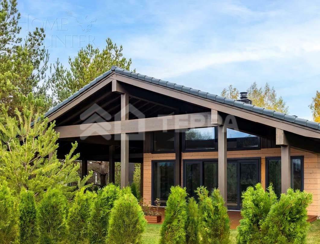 1-этажный коттедж 362 м² с отделкой