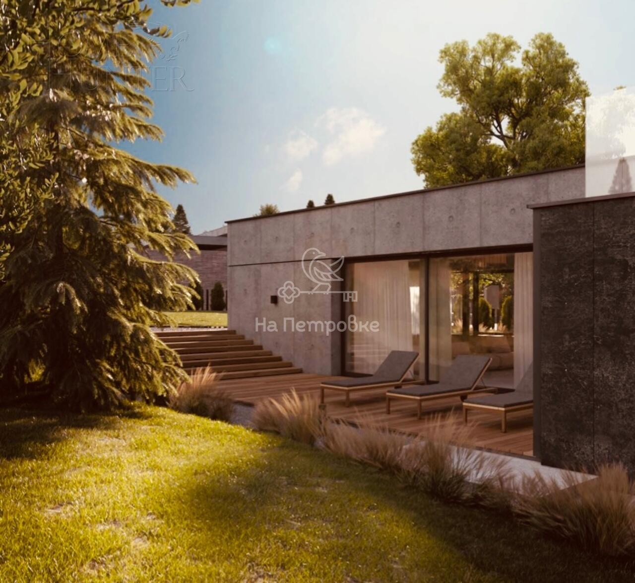 2-этажный коттедж 346.3 м² без отделки