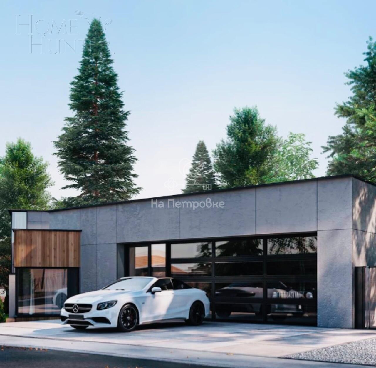 2-этажный коттедж 370 м² без отделки