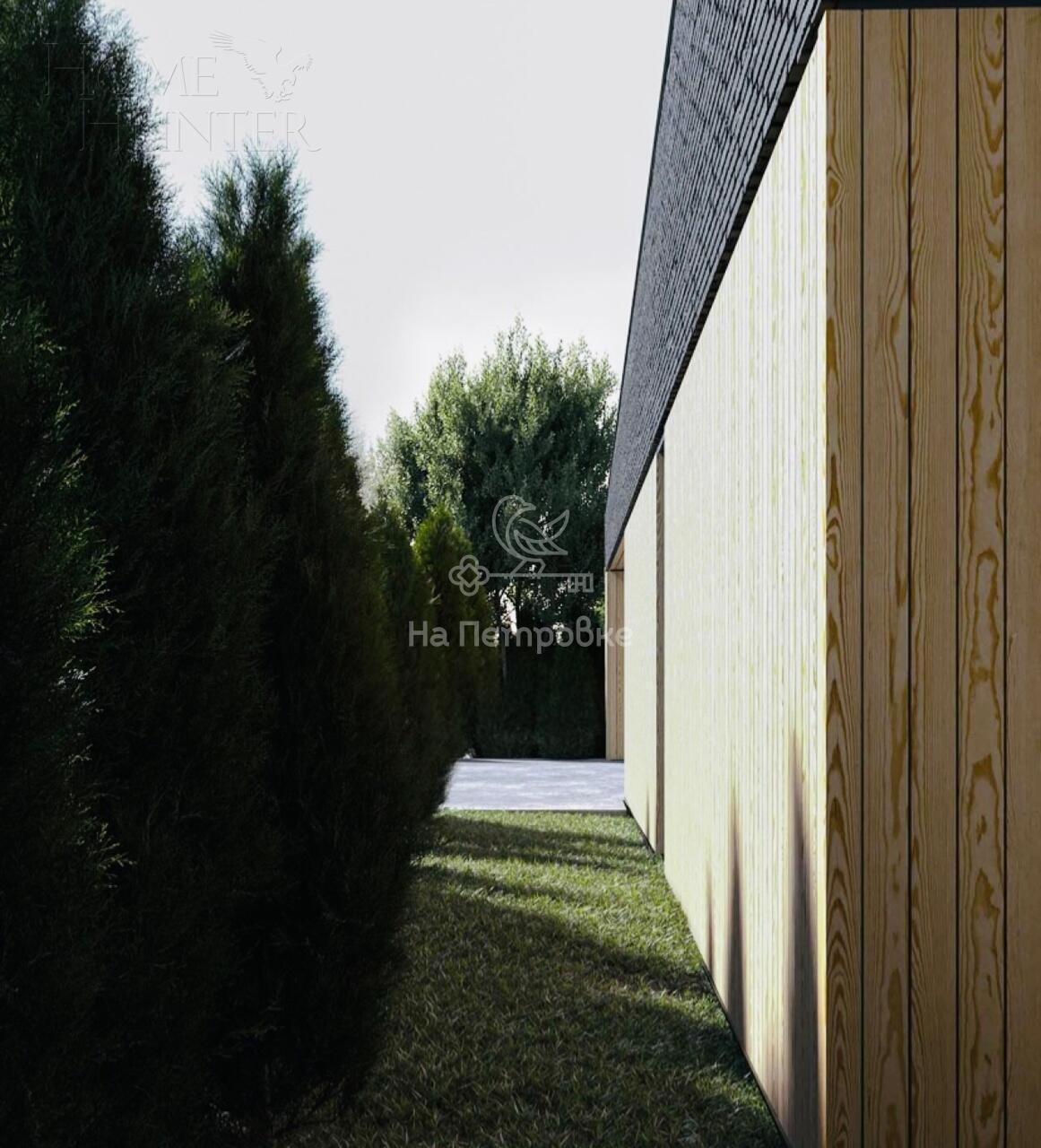 1-этажный коттедж 308.7 м² без отделки