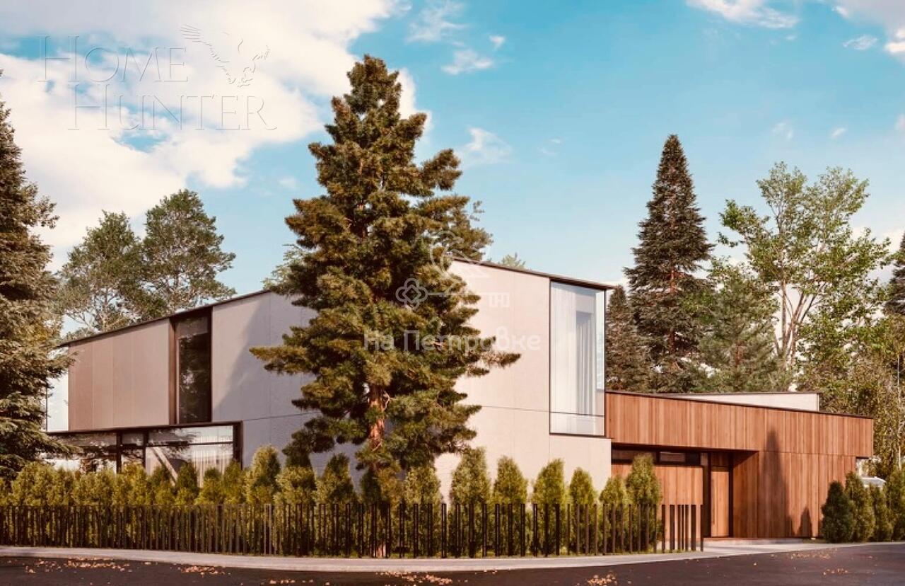 2-этажный коттедж 370 м² без отделки