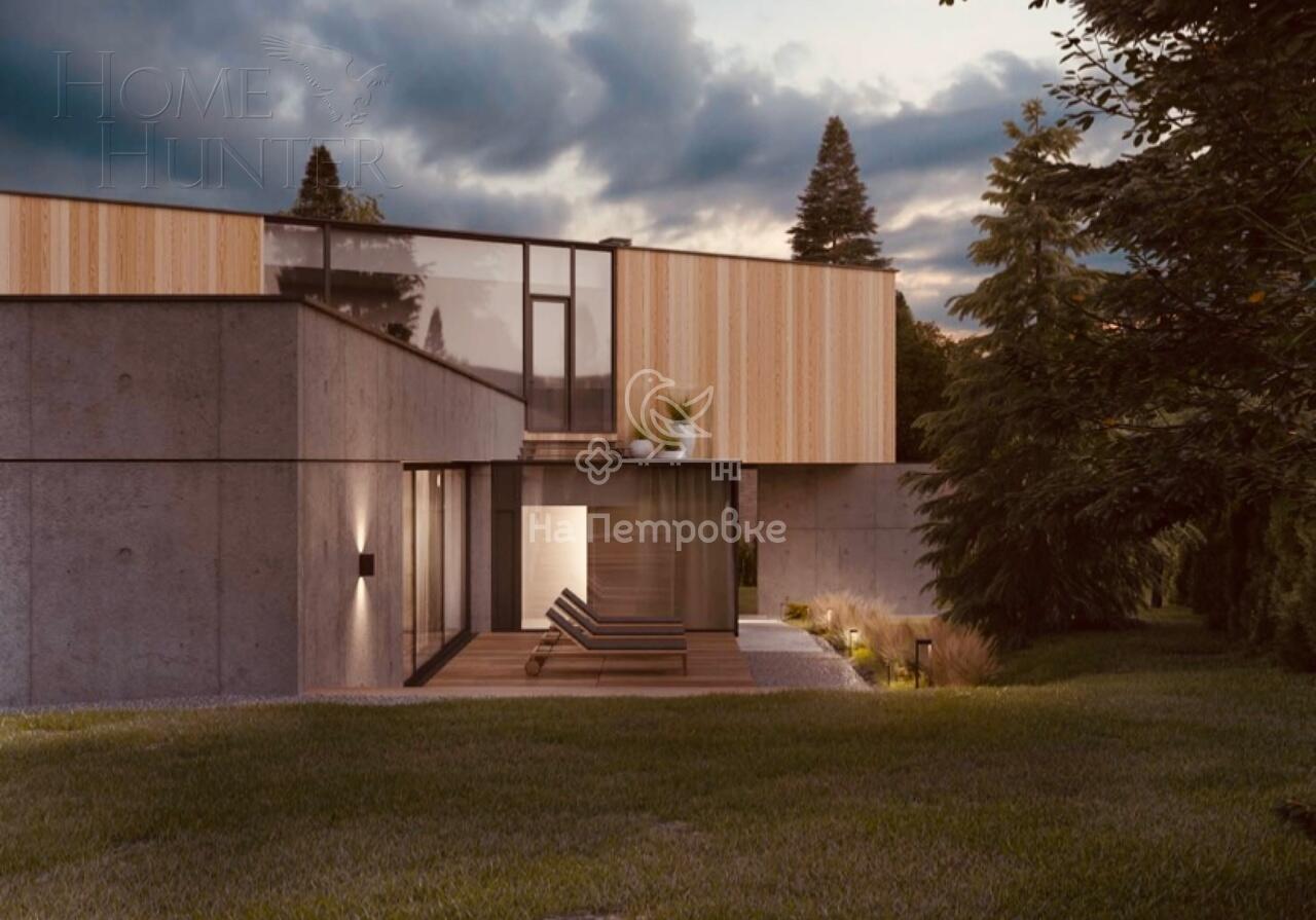 2-этажный коттедж 346.3 м² без отделки