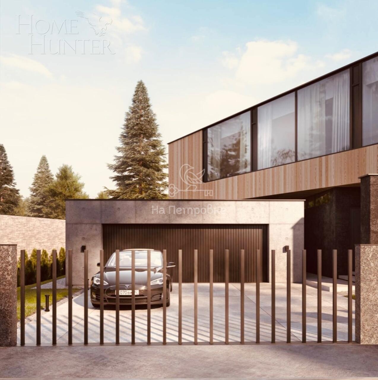 2-этажный коттедж 346.3 м² без отделки