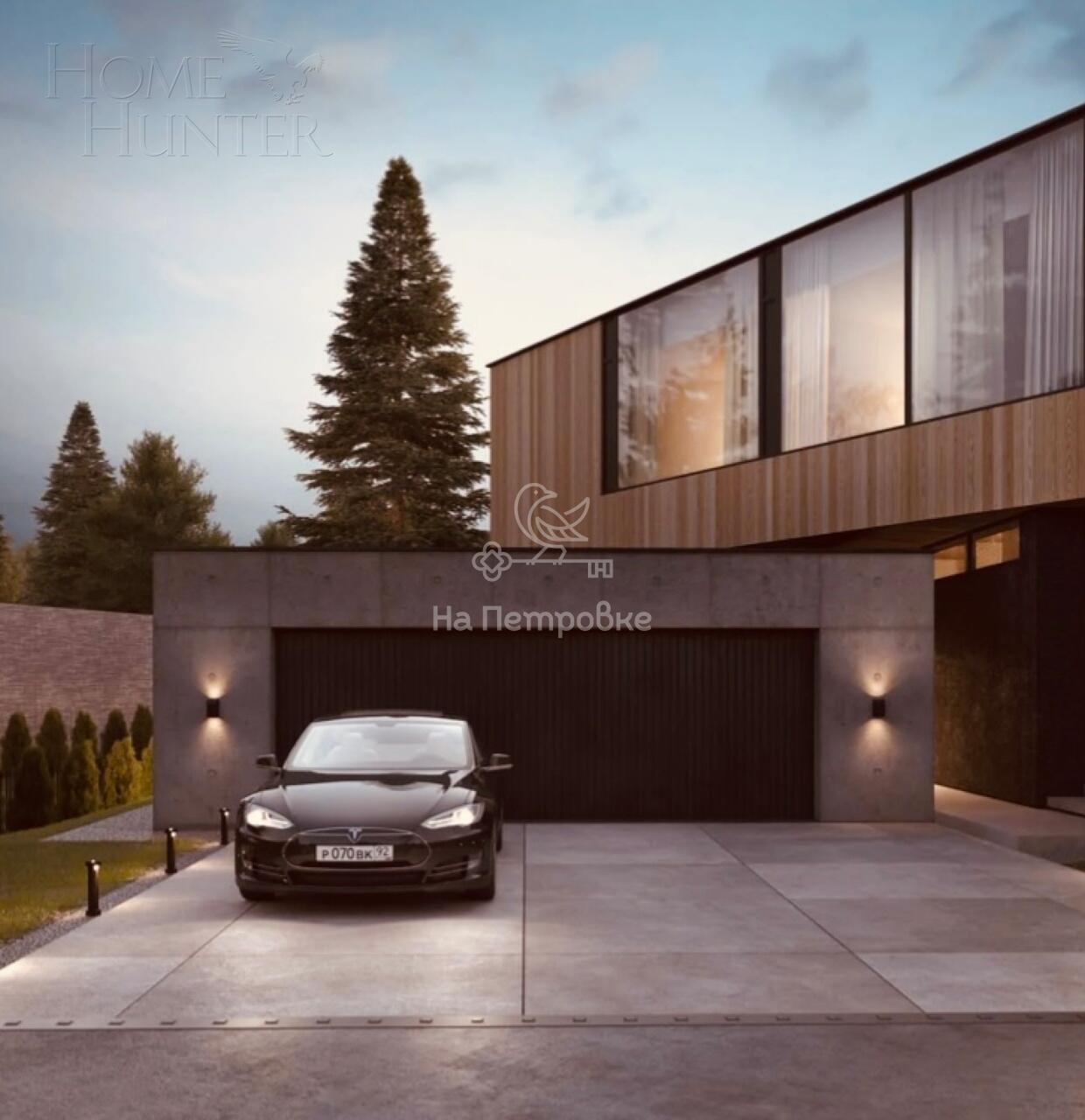 2-этажный коттедж 346.3 м² без отделки