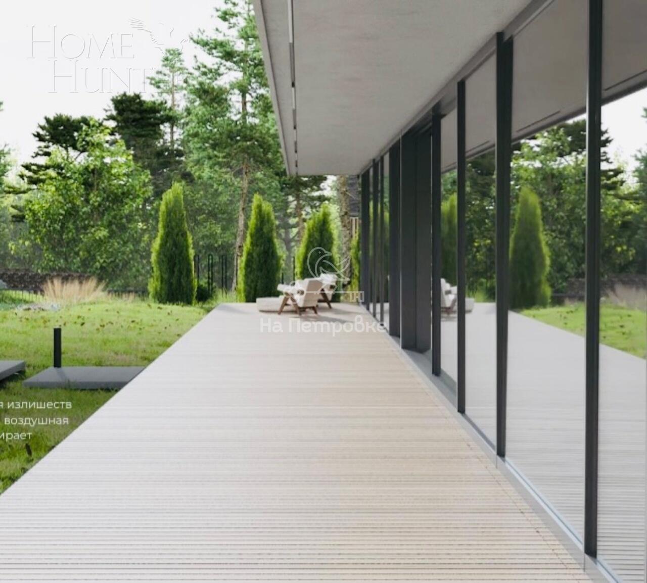 2-этажный коттедж 584 м² без отделки