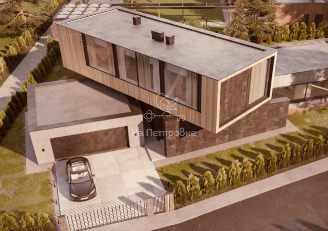 2-этажный коттедж 346.3 м² без отделки