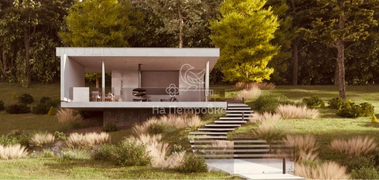 2-этажный коттедж 584 м² без отделки